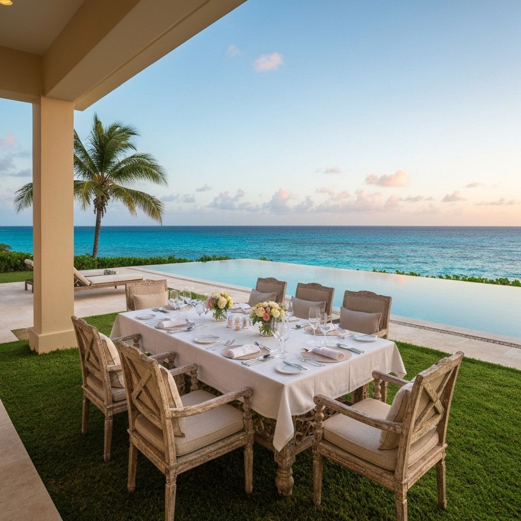 Gourmet dining experience